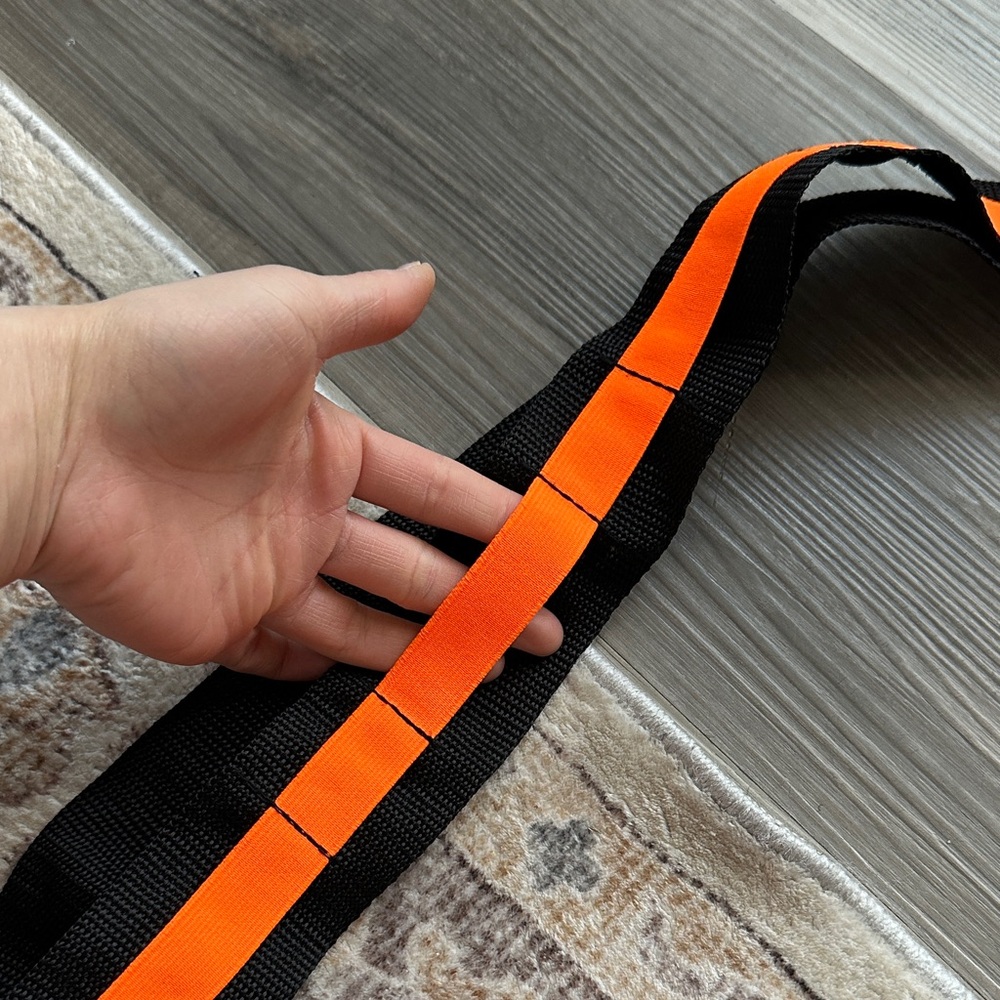 3 for $20 ✨ Nerf Adjustable Black and Orange Utility Strap with Metal Clips - Picture 4 of 5